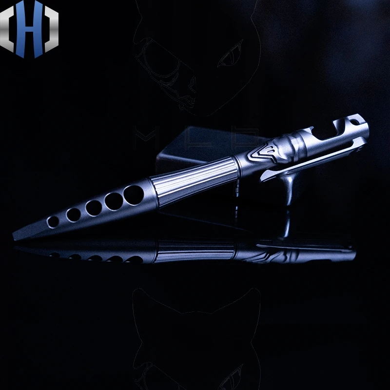 Murah Pena Taktis TC4 Titanium Alat Linggis Pena Portable EDC