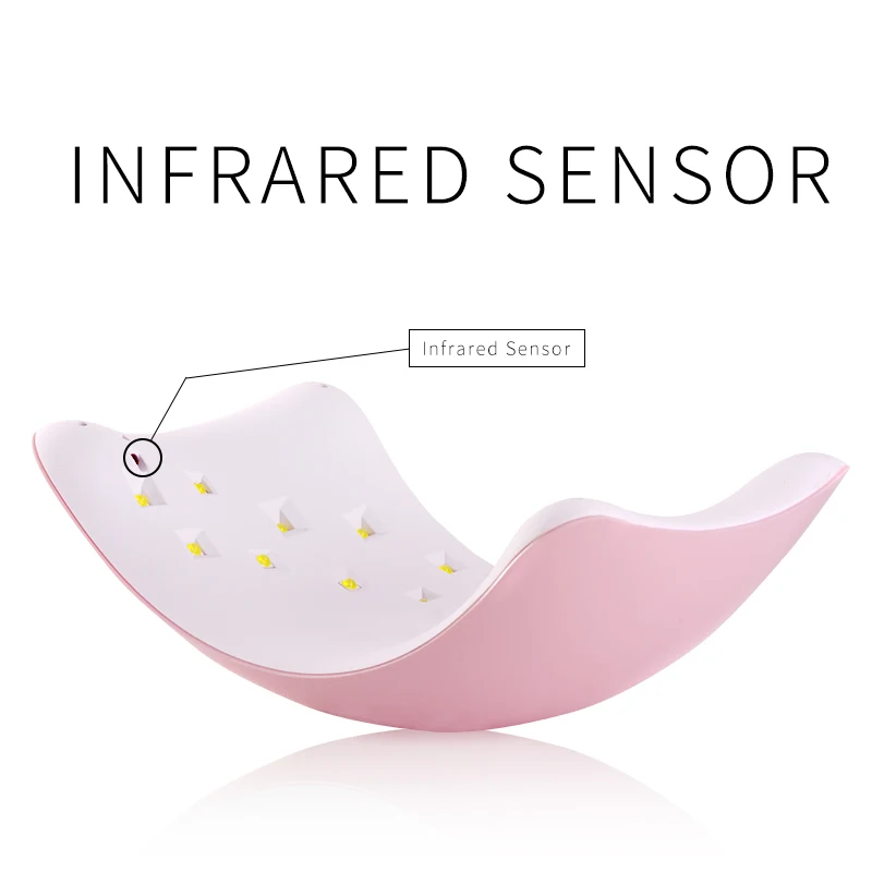 RS УФ-светодиодная лампа для сушки ногтей Гель-лак DIY Маникюрный Инструмент 48 Вт