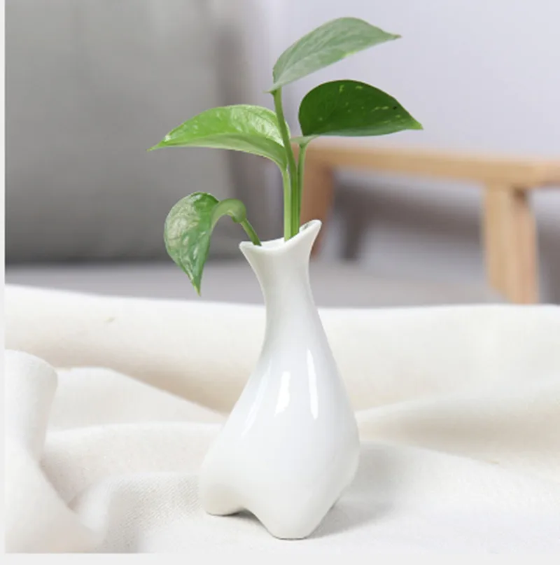 Фарфоровые вазы Керамическая Настольная ваза для цветов бутонов домашнего