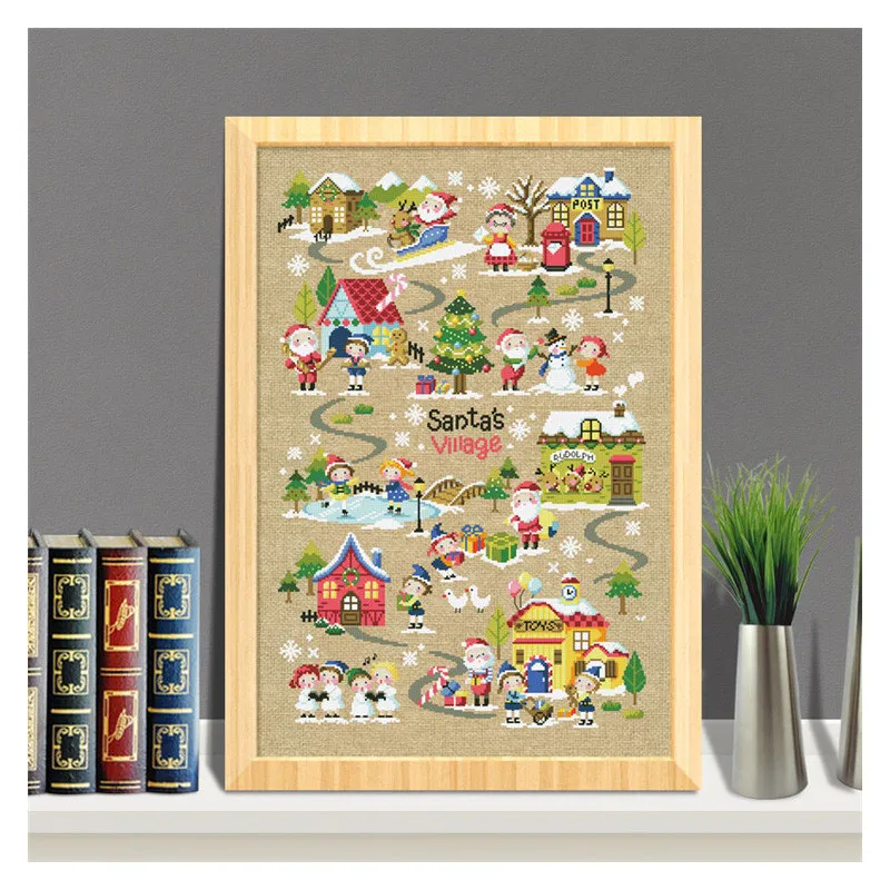 

G89 Stich Cross Stitch Kits Craft Packages Cotton Fabric Floss Counted New Designs Needlework Embroidery Cross-Stitching