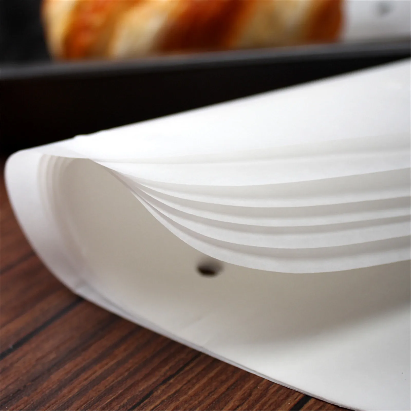 100 шт. квадратная бумага для выпечки круглая пергамента подкладка барбекю