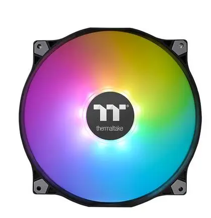 

thermaltake Pure 20 LED ARGB Chassis Fan (20cm fan*1 / 16.8 million colors / digital control box / voice control)