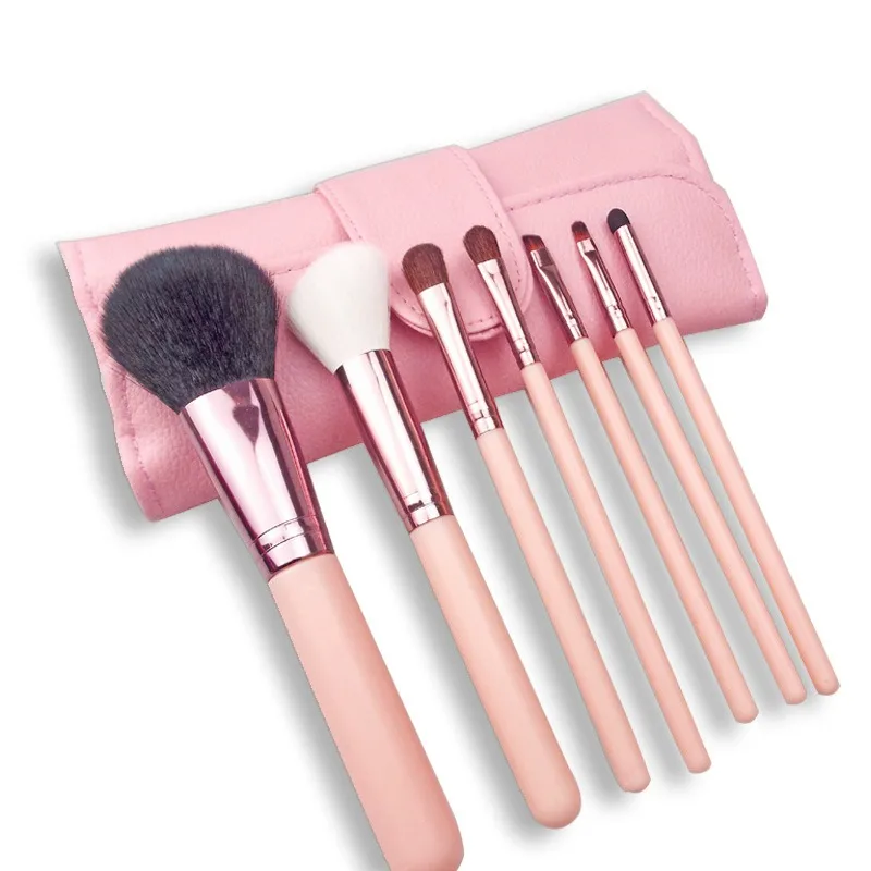 Рекомендуем 7 шт кисть для пудры румян теней кисти макияжа набор кистей кисточек