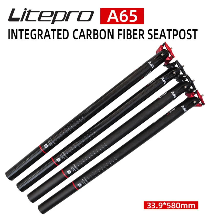 Litepro 412 BMX Шток велосипедного сиденья A65 встроенный Подседельный штырь из