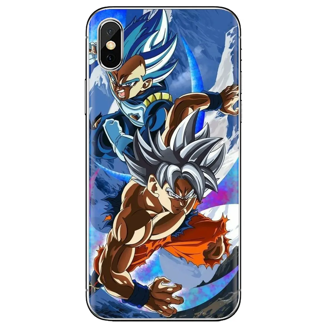 Чехол Z-Super-C-goku-Hot-Dragon-Ball для Samsung Galaxy S7 S8 S9 S10E S20 FE Note 10 20 Edge Lite Plus ультрамягкий ТПУ |