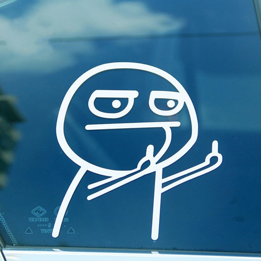 Стикер для автомобиля креативное украшение аппликация ПВХ стикер белый дальний