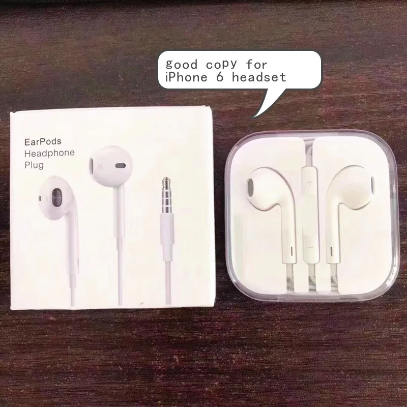 10 шт./лот с новой бумагой AAA + Высококачественная гарнитура 3 5 мм наушники вкладыши