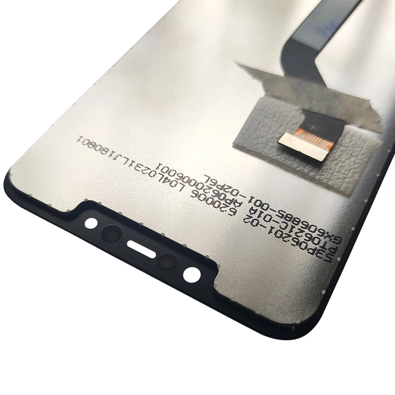 Pantalla LCD de calidad con marco, dispositivo de calidad AAA de 10 toques, apta para Xiaomi Pocophone F1, 6,18", 2246x1080 p-4