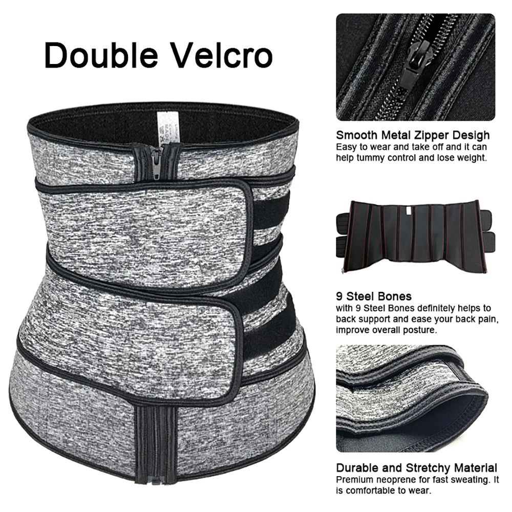 Женская корректирующая одежда тренажер для талии формирователь тела неопрен