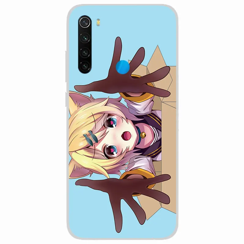 Силиконовые чехлы для Xiaomi Redmi K20 S2 7A 6A 5A 4A чехол для Redmi 4 6 Pro 5 Plus милый кот девушка силикон матовый TPU он.
