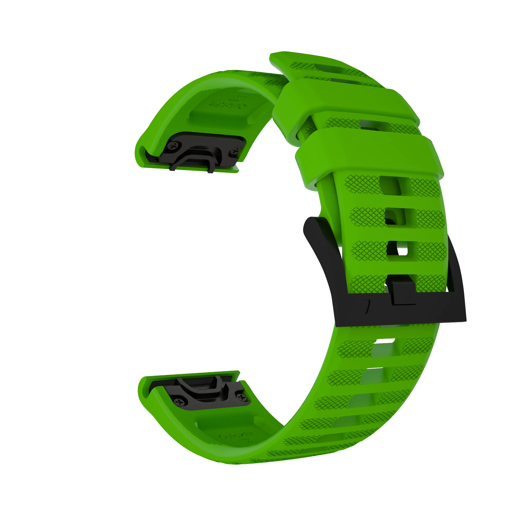 Grass green 22 мм ремешок для часов Garmin Fenix 6& 6 Pro/5 Plus/Forerunner 945 935 S60 быстросъемный спортивный силиконовый ремешок для часов браслет - Цвет ремешка: Grass green