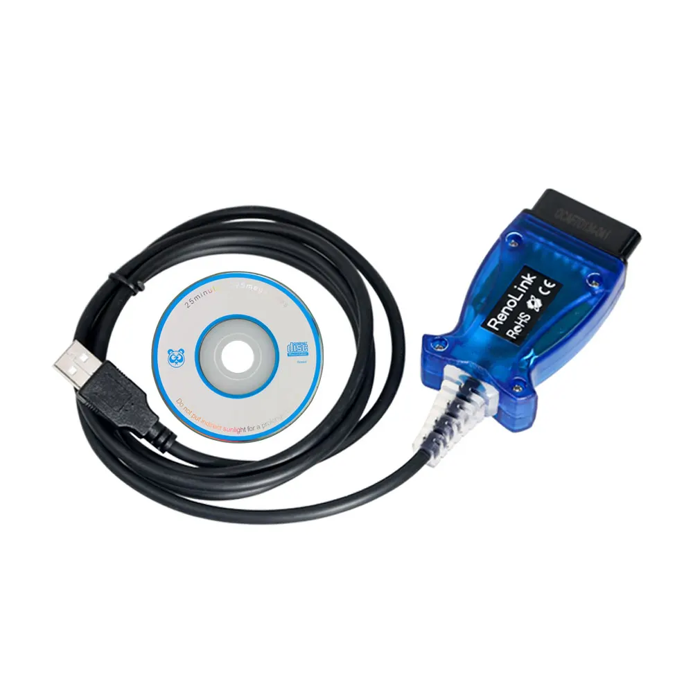 ECU Программатор Renolink V1.87 для Renault OBD2 обновленная версия V1.52 бесплатная доставка| |