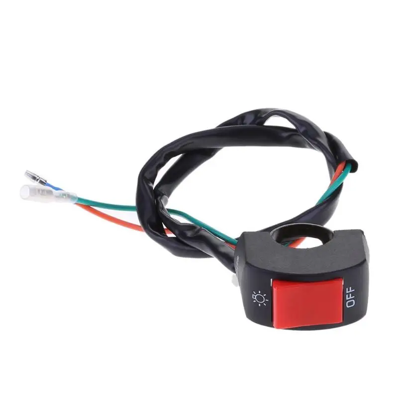 VODOOL 12V 7/8in на руль мотоцикла или включения/выключения для светодиодный головной