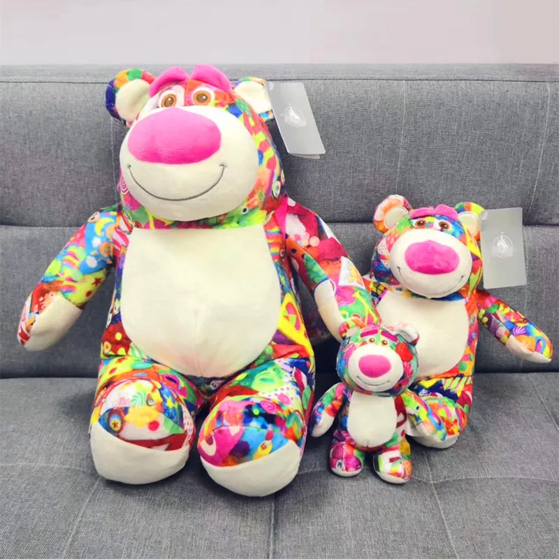 Милый мультфильм тахара граффити клубника медведь плюшевая игрушка мягкие