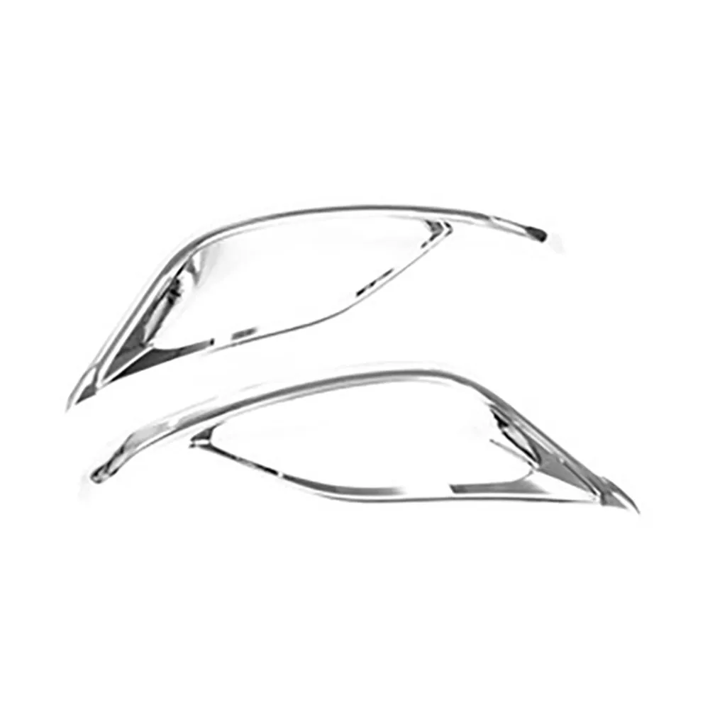 

Chrome Cover Fit Fog Light For Toyota Highlander Lamp 2020-2021 ABS Plastic Accessories