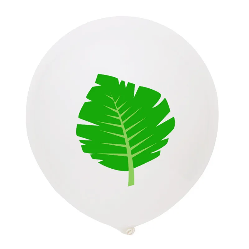 Новый 10 шт. 12 дюймов печать фламинго и ананасы черепаха задний лист латексный