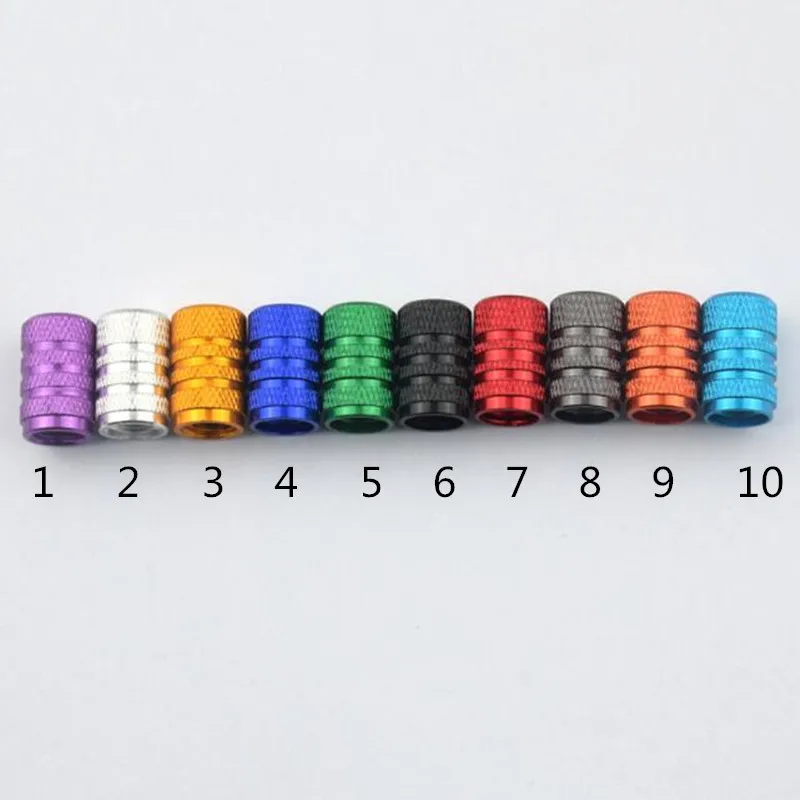 

Колпачок клапана из алюминиевого сплава для шин 5 шт./лот 10 цветов, автомобильные аксессуары, колпачки для стеблей клапана, тюнинг автомобил...