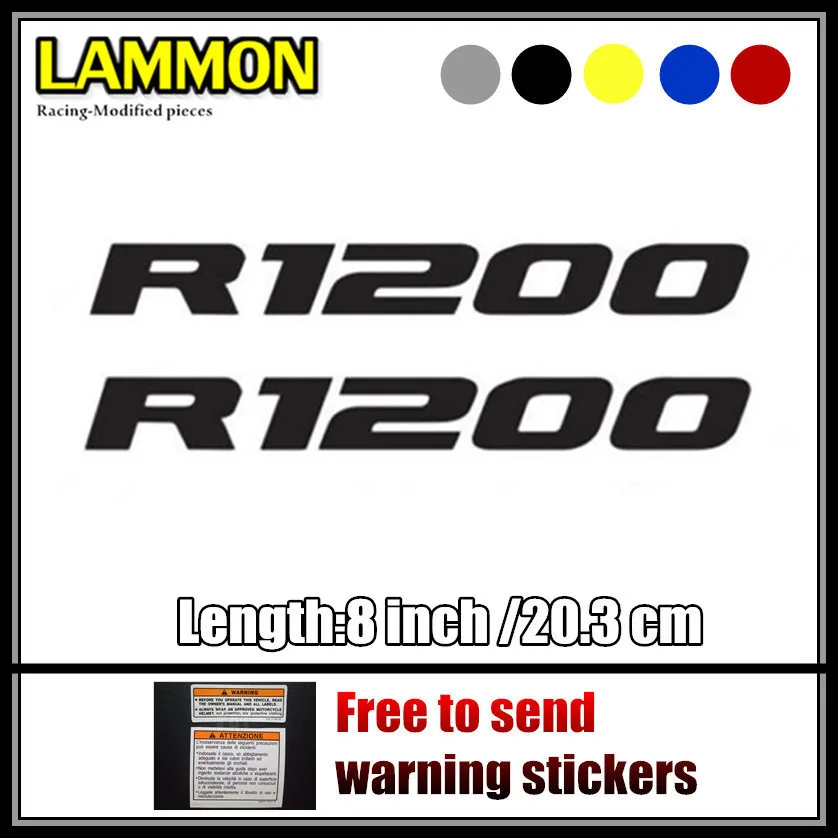 

motorcycle bike Fuel tank Wheels Fairing notebook Luggage helmet MOTO Sticker decals For BMW R1200 R 1200