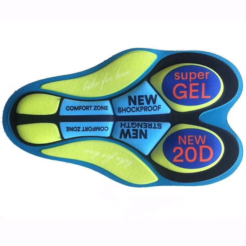 Shockproof Padded Cushion Gel Seat Pad for Cycling Shorts MTB Bicycle Road Bike Cyclists Tights Man Women |