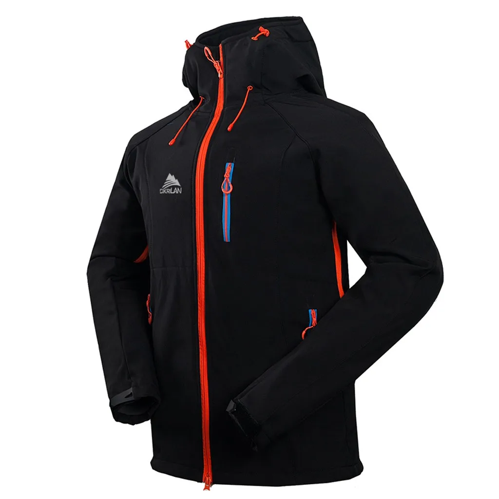 Водонепроницаемая мужская куртка для походов ветрозащитная активного отдыха