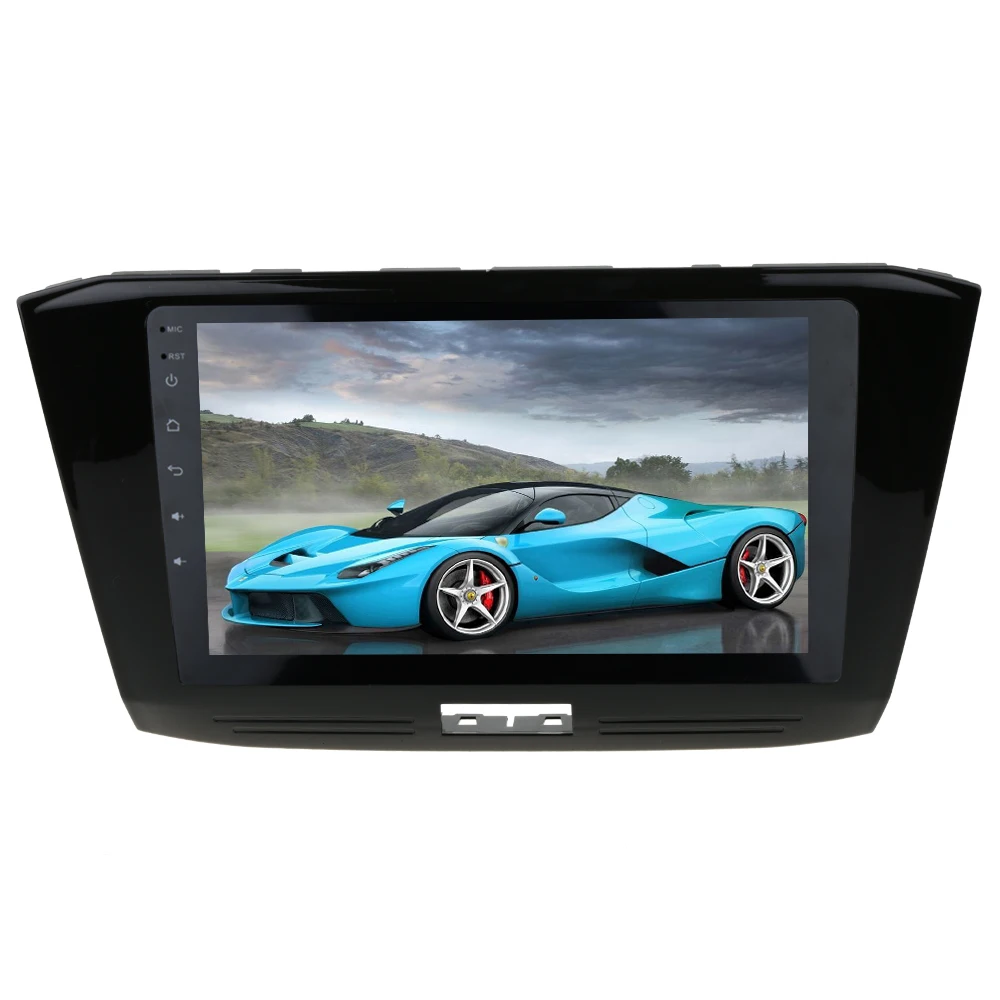 Sinosmart Android 8,1 автомобильный навигационный радиоприемник для Volkswagen Polo Passat 2012 2013- gps 2din 2.5D ips/QLED экран