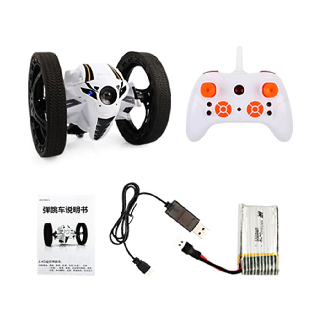 

RC Jumping Bounce Car Remote Control Toys RC Robot 80cm High Jumping Car Radio Controlled Cars Machine LED Night Toys