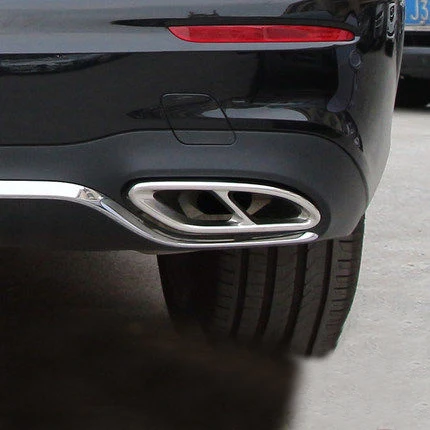 Модификация выхлопной трубы автомобиля выхлопная труба для Mercedes-Benz GLC x253 CLA C117 W213