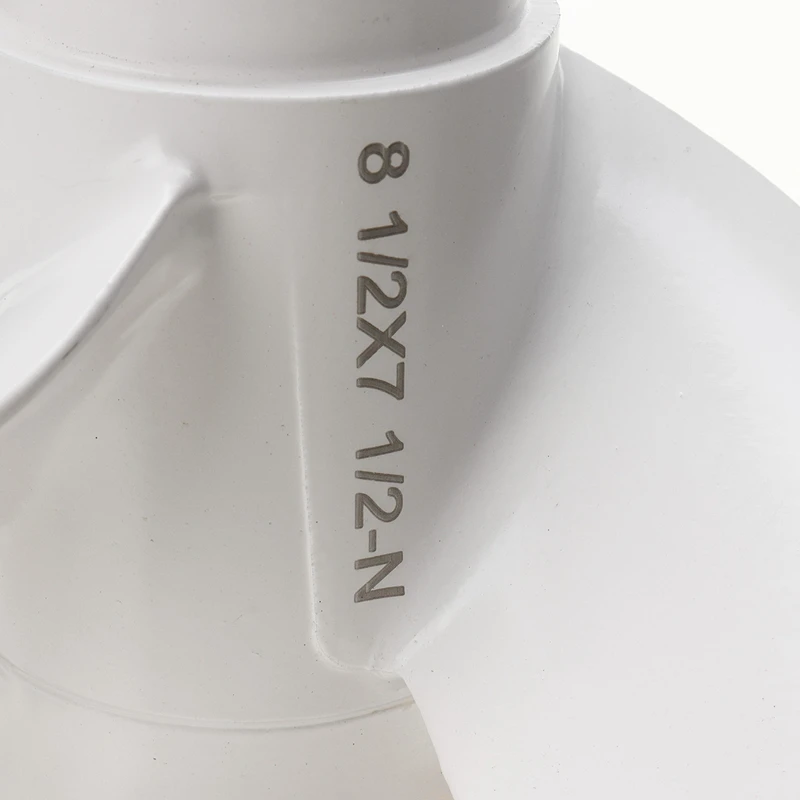 

Boat Propeller 6G1-45943-00-El 8 1/2 X 7 1/2 For Yamaha Outboard Engine 6-8Hp Aluminum Alloy 3 Blades R Rotation 7 Spline Tooths