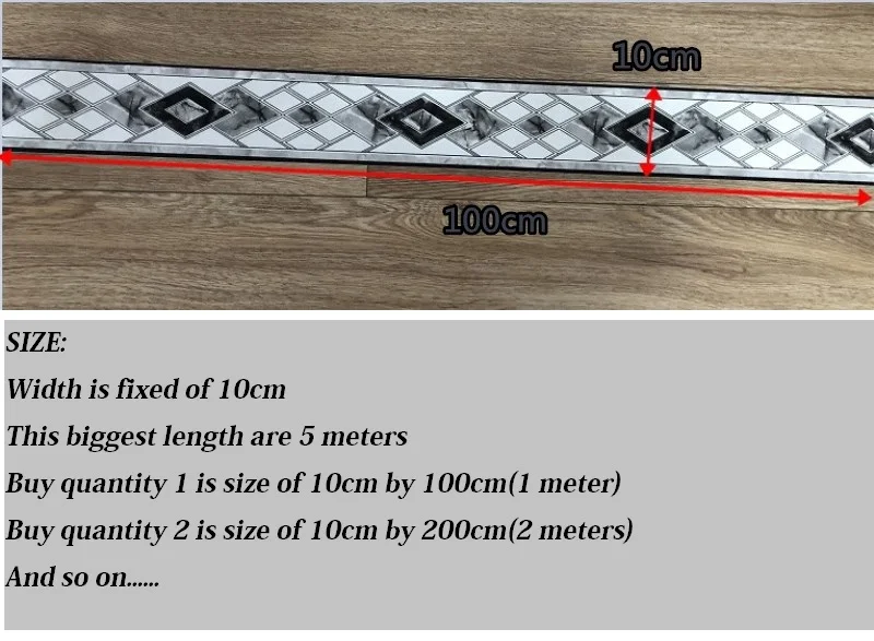 Наклейка на талию Настенная для кухни ванной туалета водонепроницаемые обои с