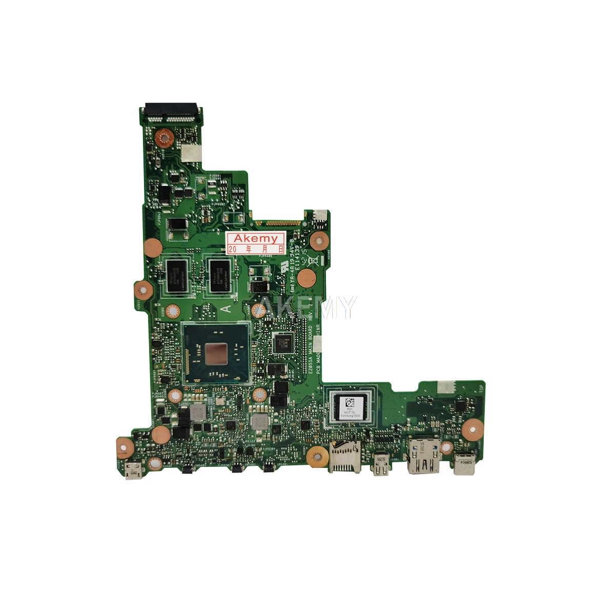 

Akemy E205SA Laptop motherboard for ASUS E205S E205SA mainboard E205SA motherboard With 4G/N3710/N3700 32G -SSD 90NL0080-R04200