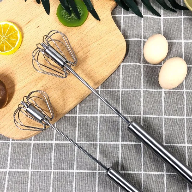 Полуавтоматический взбиватель яиц венчик для взбивания из нержавеющей стали