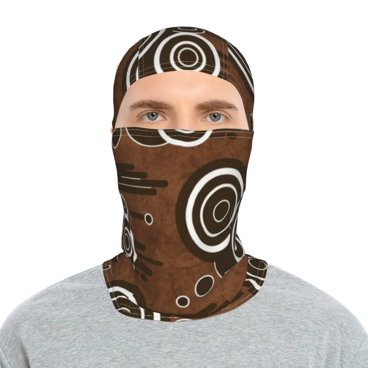 

2021 Animal Pattern Outdoor Sports Riding Sunscreen Headgear Originality Balaclava Full Face Towel Novel Motorcycle Mask