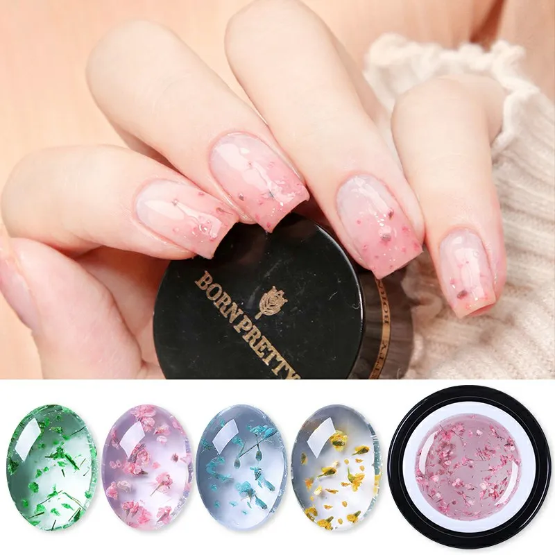 От BORN PRETTY-5 мл Гель-лак красочные розового и зеленого цветов в виде цветочной Феи