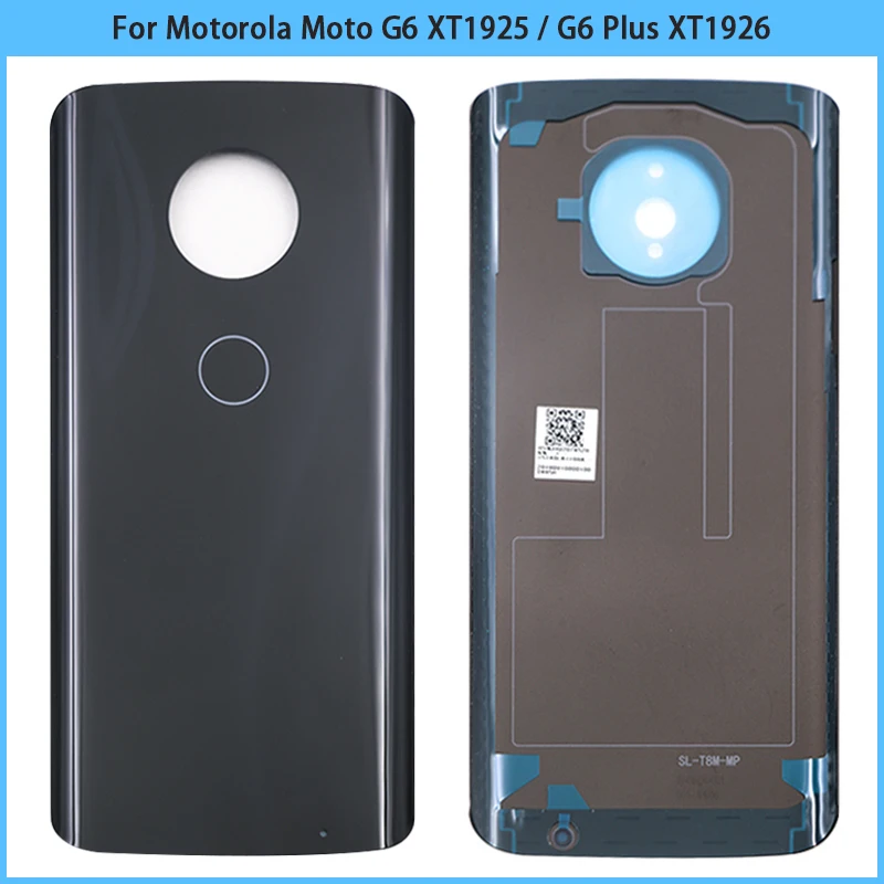 Крышка батарейного отсека для Motorola Moto G6 XT1925 задняя крышка Plus XT1926 Задняя