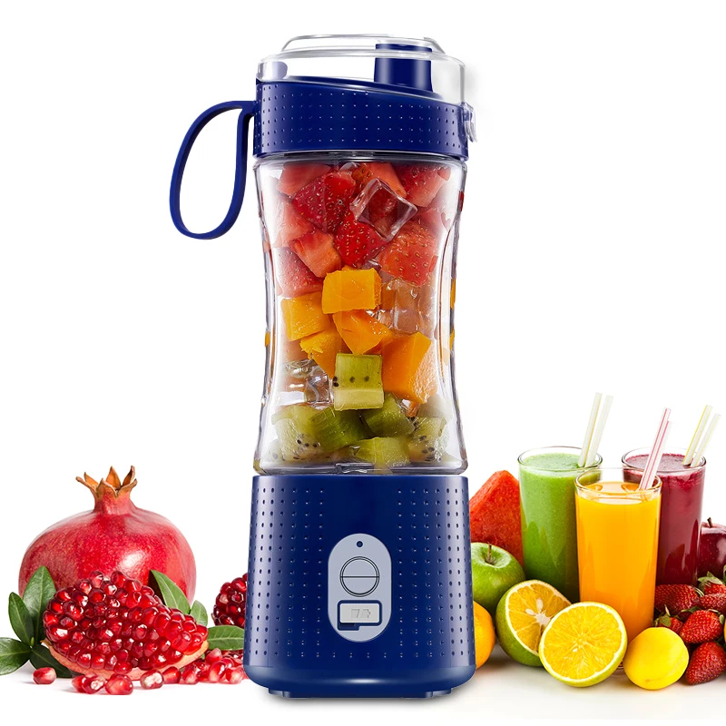 

Portable Mixer USB Electric Fruit Juicer Handheld Smoothie Maker Blender Stirring Rechargeable Food Processor Squeezer Juice Cup