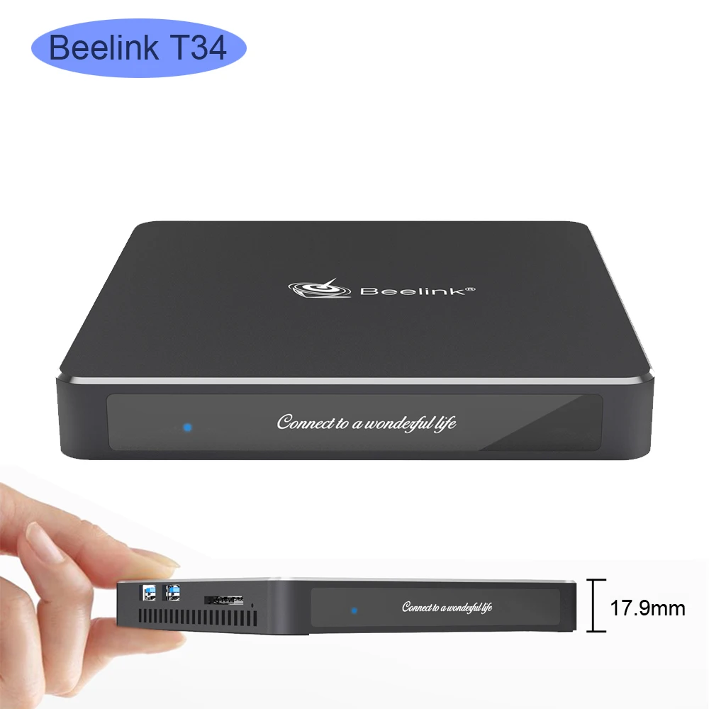Мини ПК Beelink T34 Intel celeron N3450 6 + 128 ГБ Windows 10 Wi Fi|Мини ПК| |