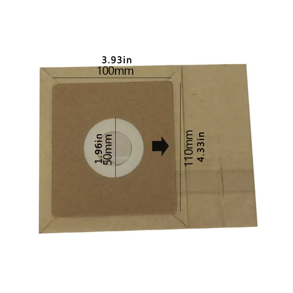 

For Vacuum Cleaner Accessories 110x100MM Paper Bags Dust Bags Garbage Bags General Vacuum Cleaner Dust Paper Bags