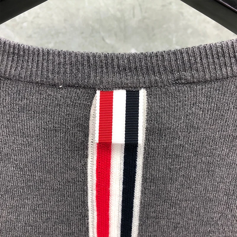 Мужской свитер TB THOM осенне-зимние свитера мужские Модные брендовые пальто
