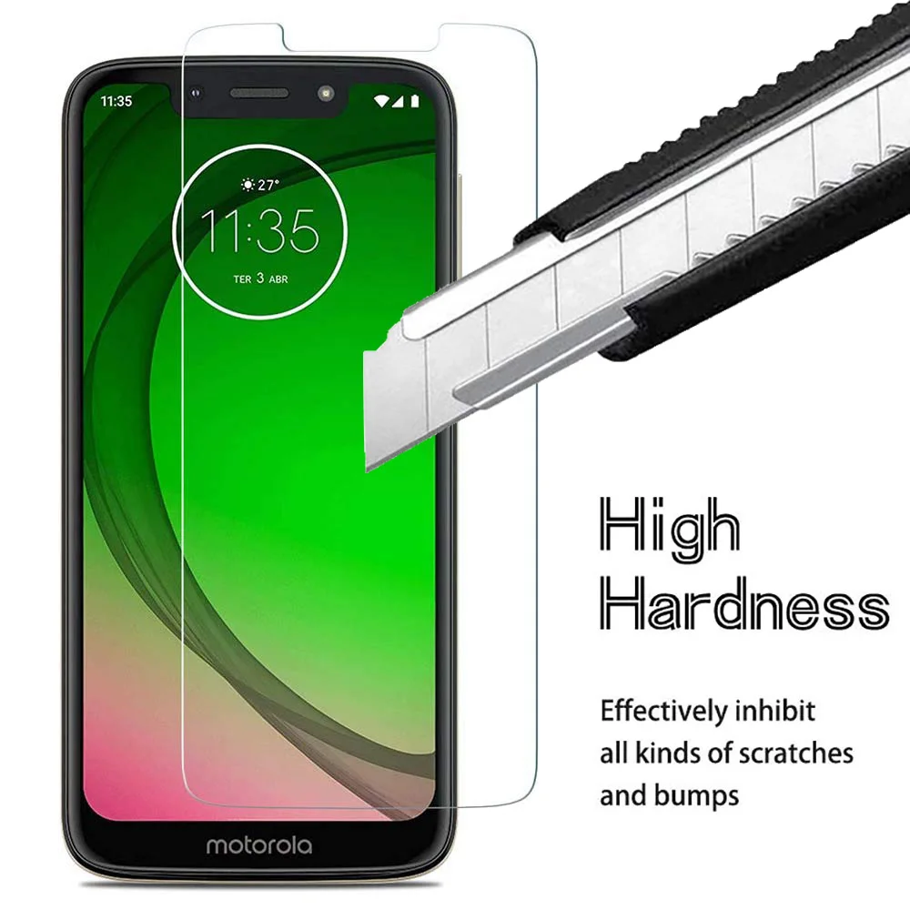 Закаленное стекло для Moto One Vision Защитное Motorola G7 G6 X4 E6 G5s Plus Защитная пленка экрана X