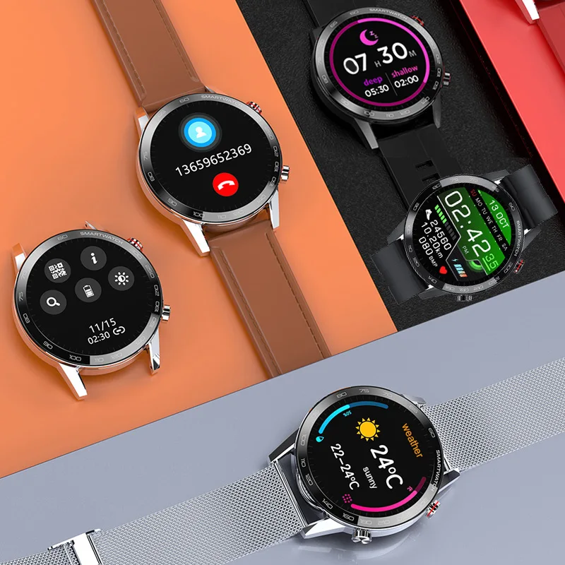 

360*360 Pixel HD Screen Smart Watch Men IP68 Waterproof Bluetooth 5.0 Fitness Watches Blood Pressure Heart Rate sport Smartwatch