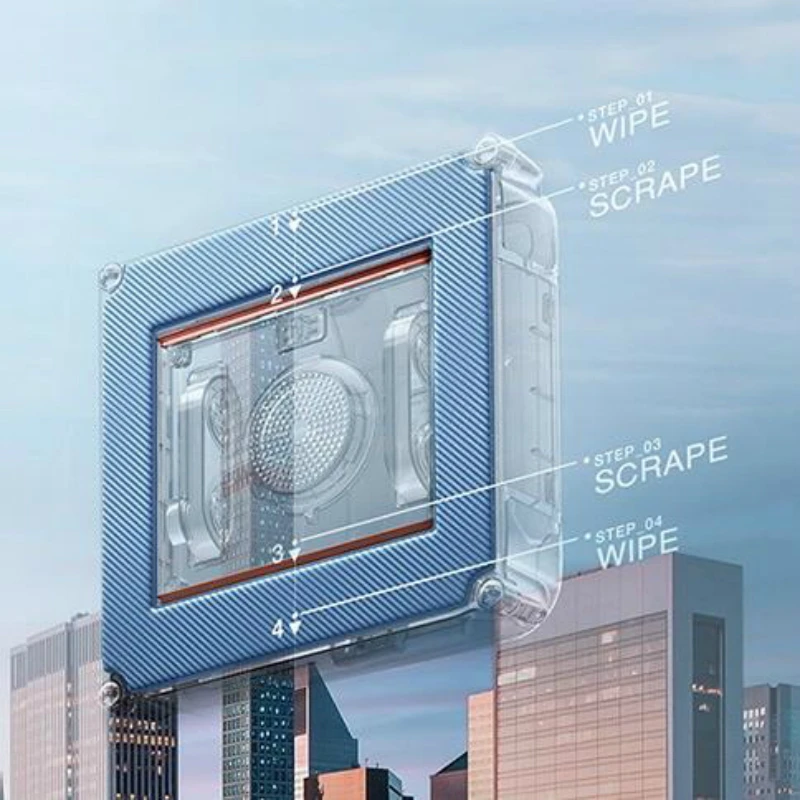 Робот-пылесос для мытья окон Ecovacs Winbot 880 автоматический умный электрический |