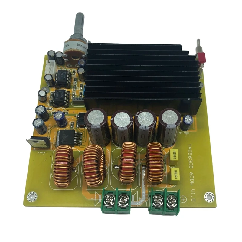

TAS5630 Digital Power Amplifier Board 600W High Power 20Hz-20KHz Subwoofer Audio Power Amplifier Board