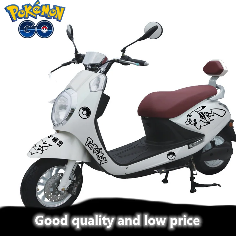 

Наклейки на автомобиль Pokemon, наклейки на мотоцикл, наклейки на автомобиль, светоотражающий материал для украшения поверхности автомобиля