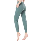 Спортивные брюки, женские джинсовые брюки для бега с высокой талией, тренировочные женские повседневные брюки для фитнеса Harlan