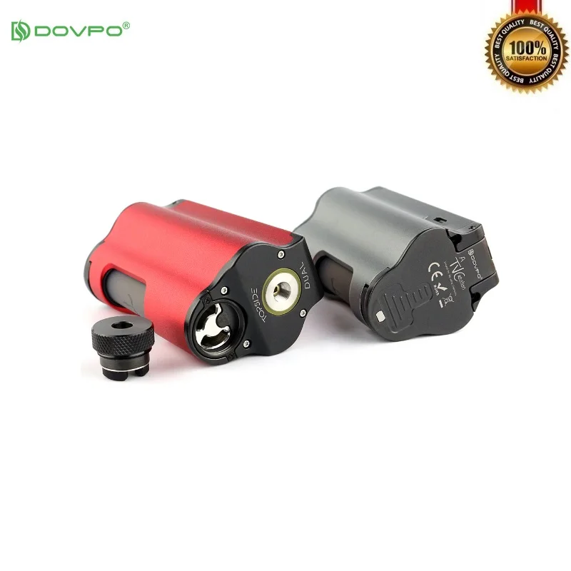 Оригинальный DOVPO Topside Dual 200W Squonk бокс мод топ с 10 мл бутылка электронные сигареты