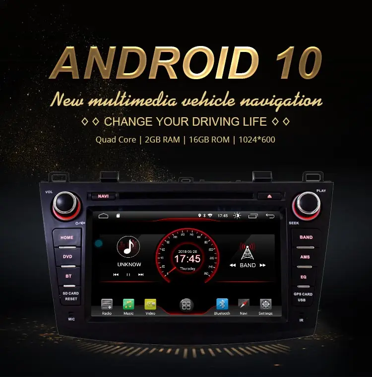JDASTON Android 10,0 автомобильный dvd-плеер для Mazda 3 Axela 2010 2011 Мультимедиа gps навигация 2 Din автомагнитола стерео автоаудио ips