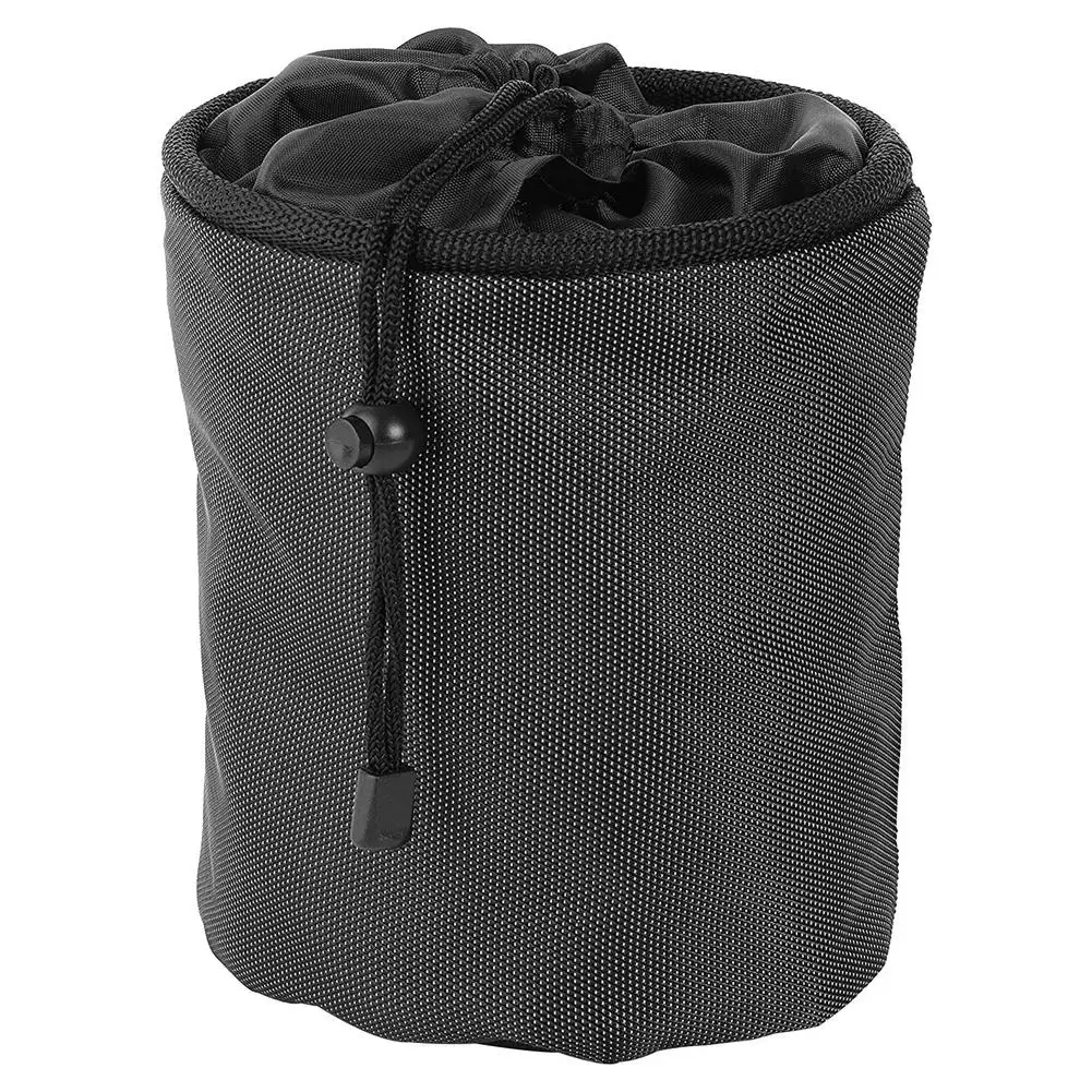 

Clothespin Holder Bag Outdoor Clothespin Bag Black Drawstring Organizer With Secure Carabiner Hanging Hook For Clothesline Outdo