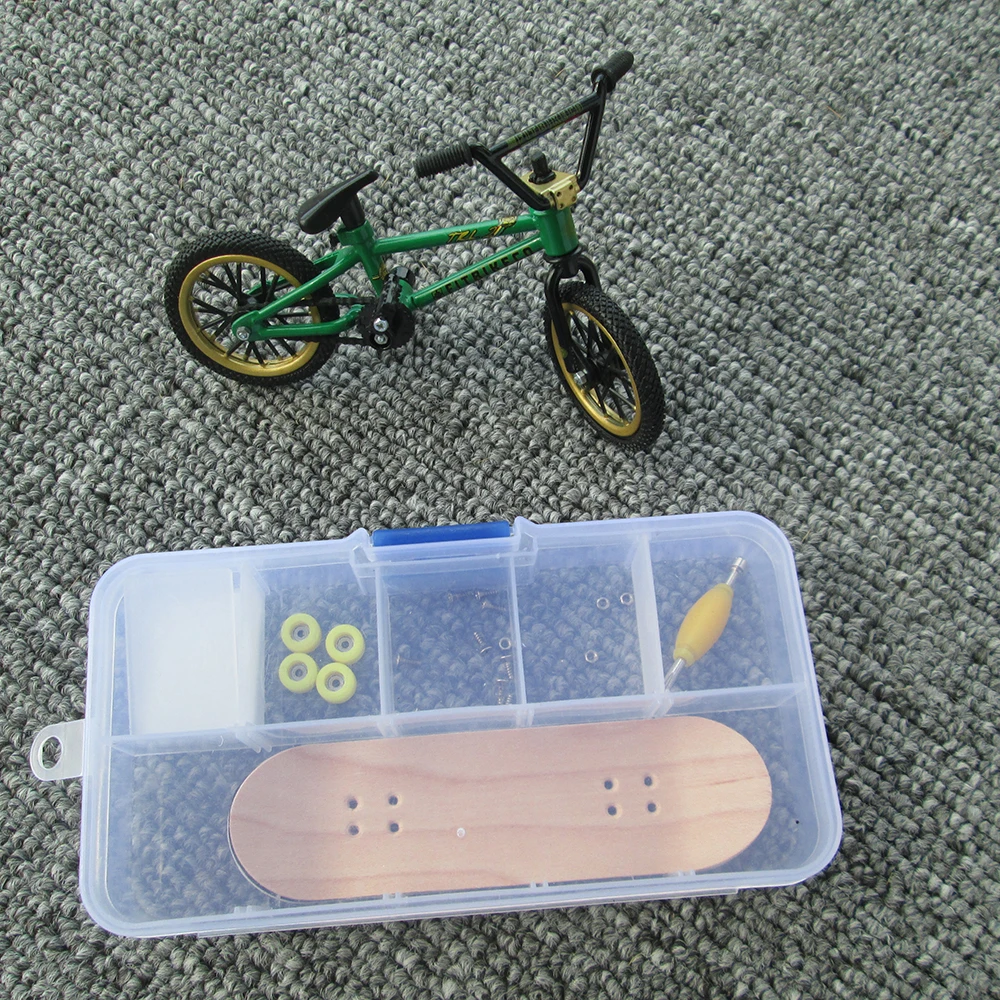 

2018 High Quality fingerboard and finger bmx bike mini finger skateboard toys for children kids