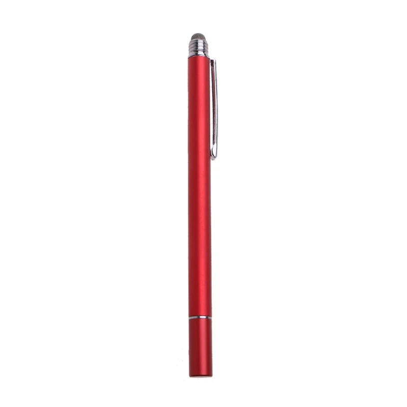 

2 in 1 Capacitive Stylus Pen Disc Tip & Cloth Head High-Sensitivity and Precision Universal Touch Screens Drawing Pen
