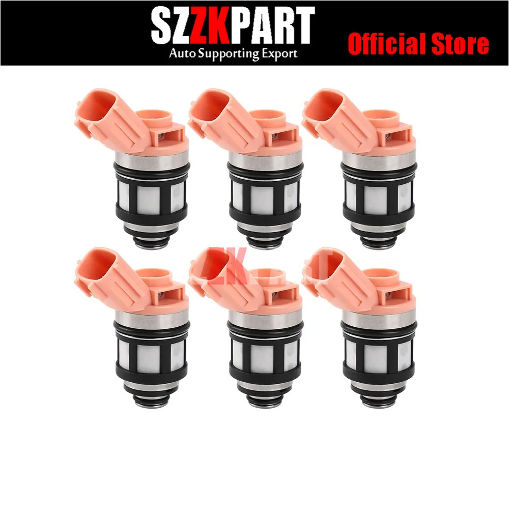 

6x JS23-4 16600-9S200 16600-1B000 fuel injector for NISSAN Frontier 98~04 Pathfinder 96~03 Quest 95~03 Xterra 00~04 3.3L V6